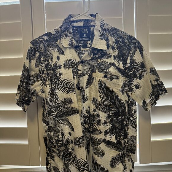 mens hurley button down shirt - Picture 1 of 3
